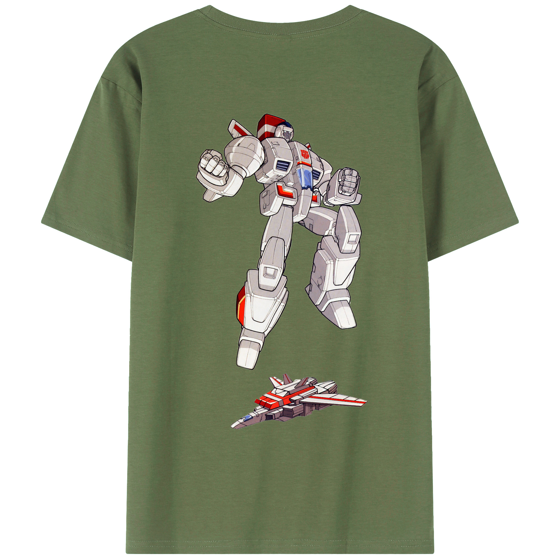 （画像用）  綿100％ メンズ半袖Tシャツ（バックプリント） 通気性